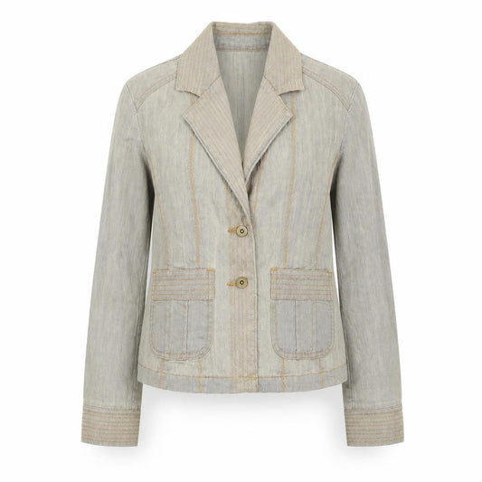 Equition Womens Grey  Denim Jacket  Size 8