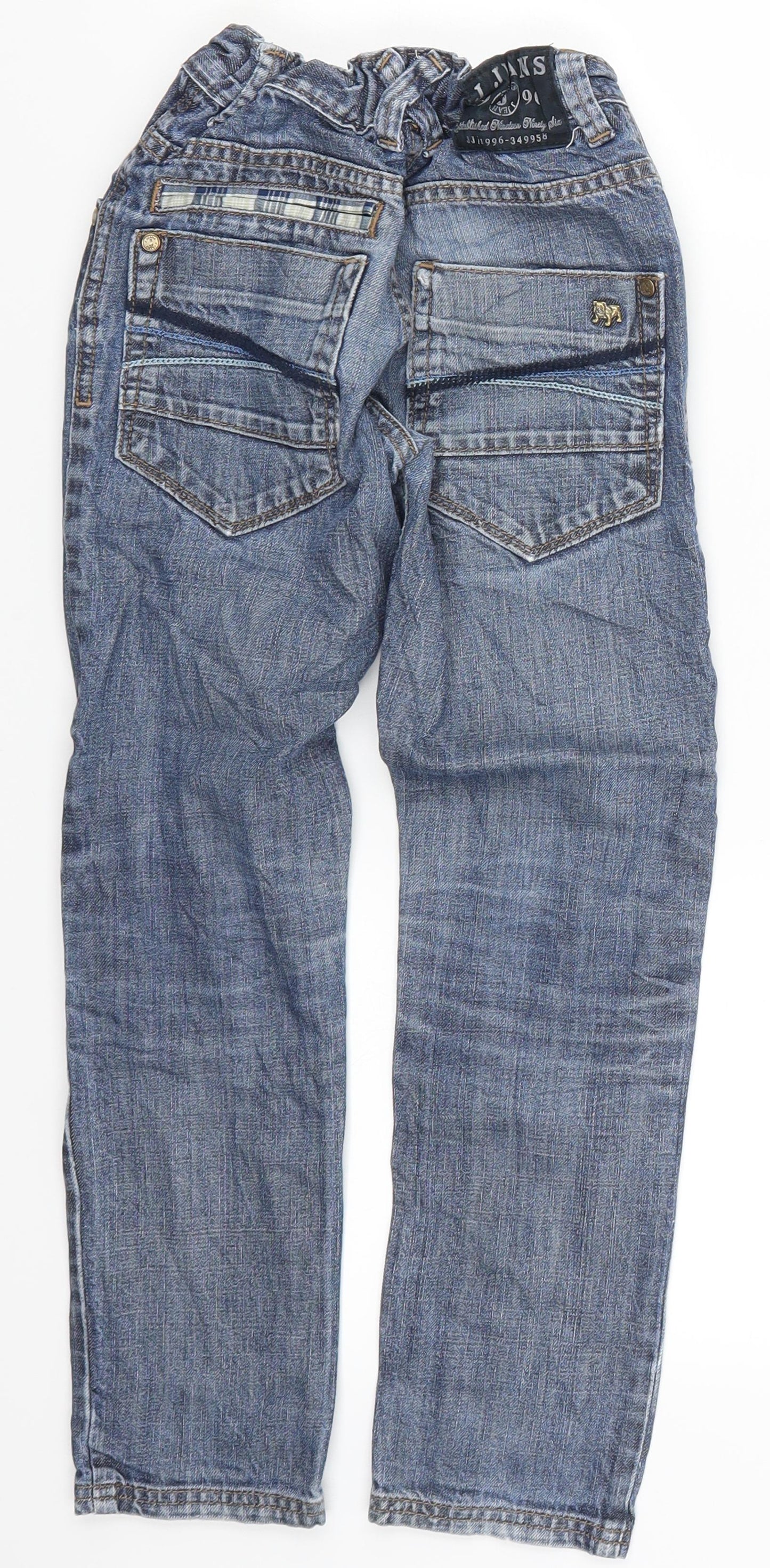 Debenhams Boys Blue  Denim Straight Jeans Size 9 Years