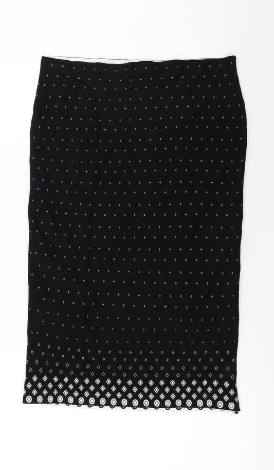 Max Studio  Womens Black   Bandage Skirt Size L