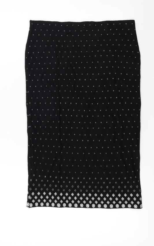 Max Studio  Womens Black   Bandage Skirt Size L
