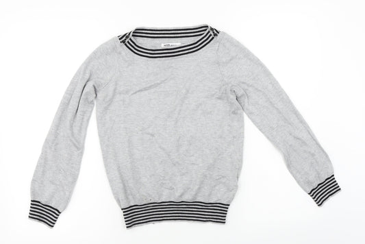 Debenhams  Womens Grey   Pullover Jumper Size 10