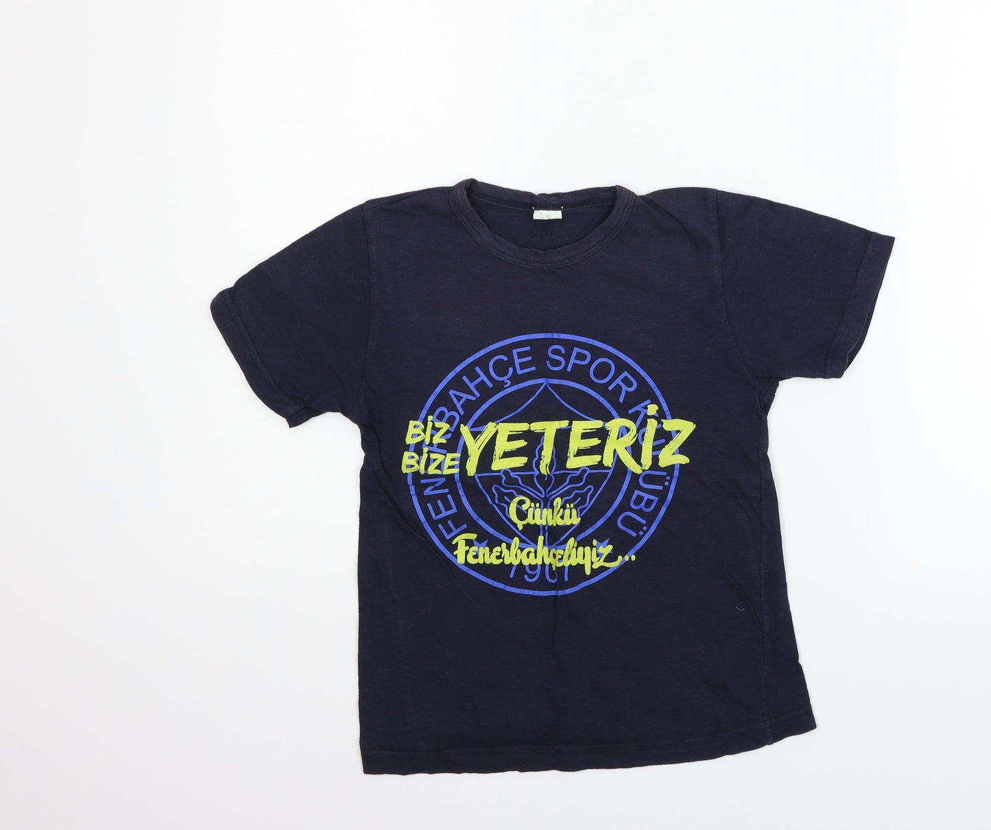 Preworn Boys Blue   Basic T-Shirt Size S