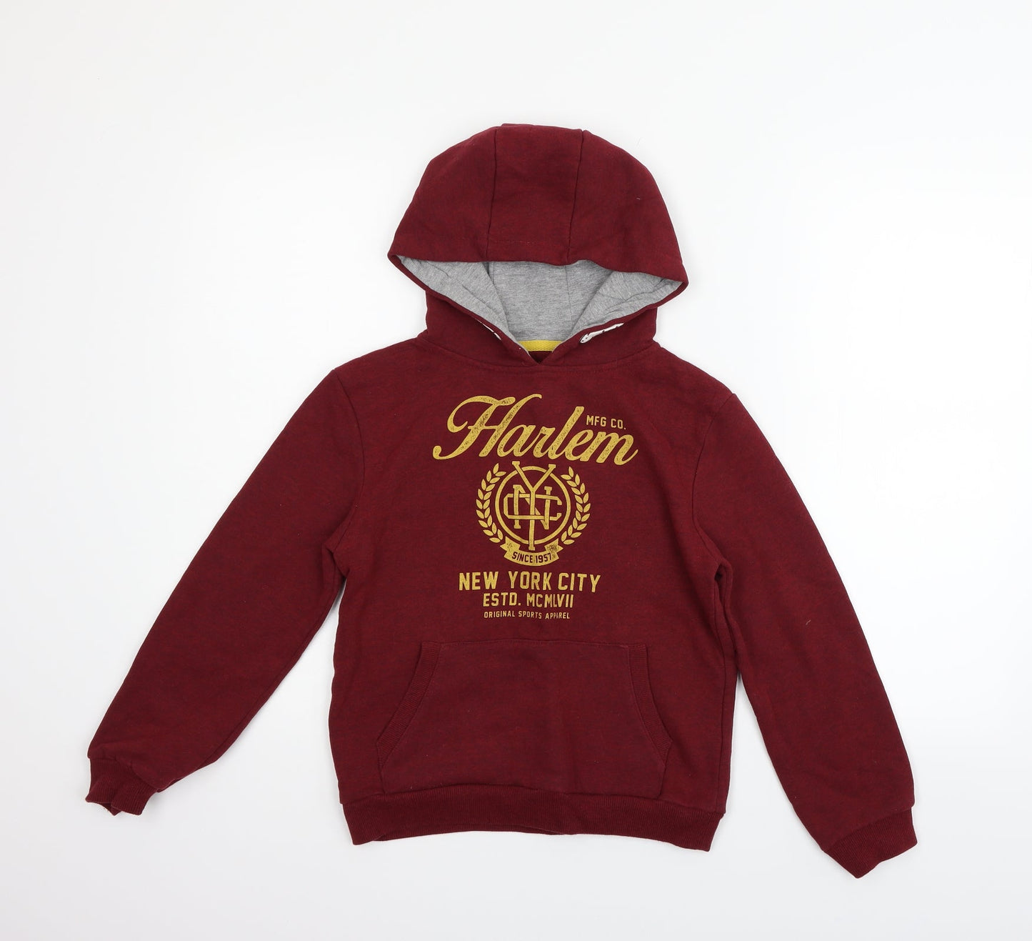 Primark Boys Red   Pullover Jumper Size 10-11 Years