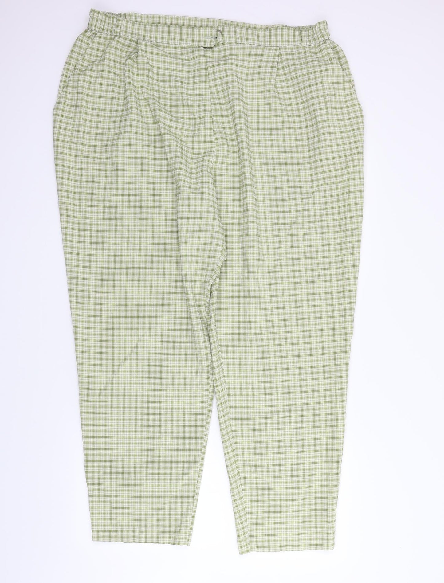 Marks and Spencer Womens Green   Trousers  Size 22 L27 in