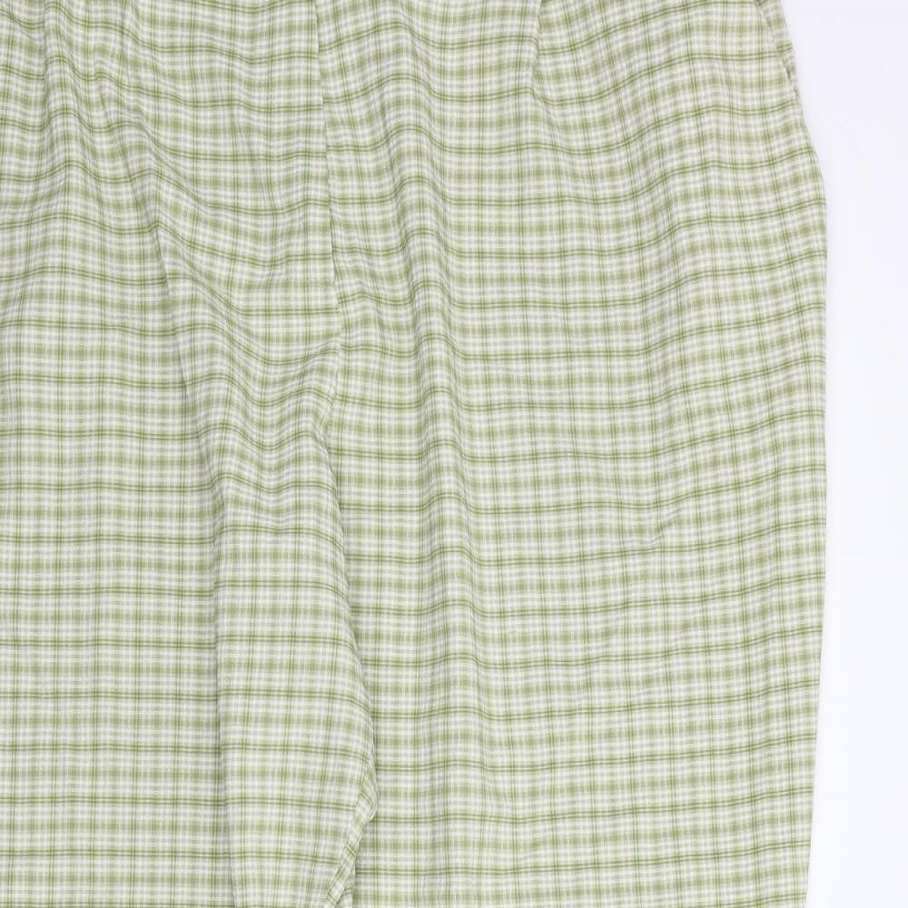 Marks and Spencer Womens Green   Trousers  Size 22 L27 in