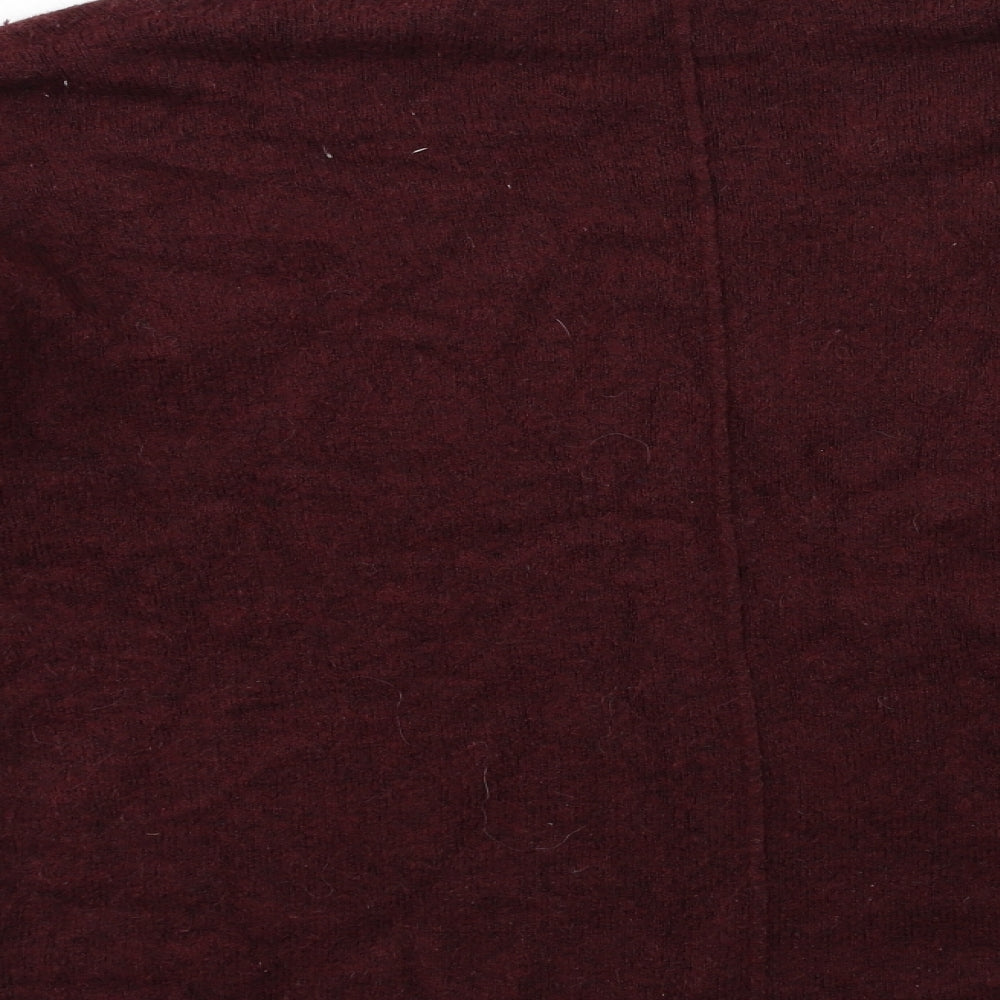 H&M Womens Red  Knit Pullover Jumper Size S