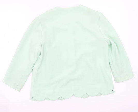 Primark Womens Green   Jacket Blazer Size 8