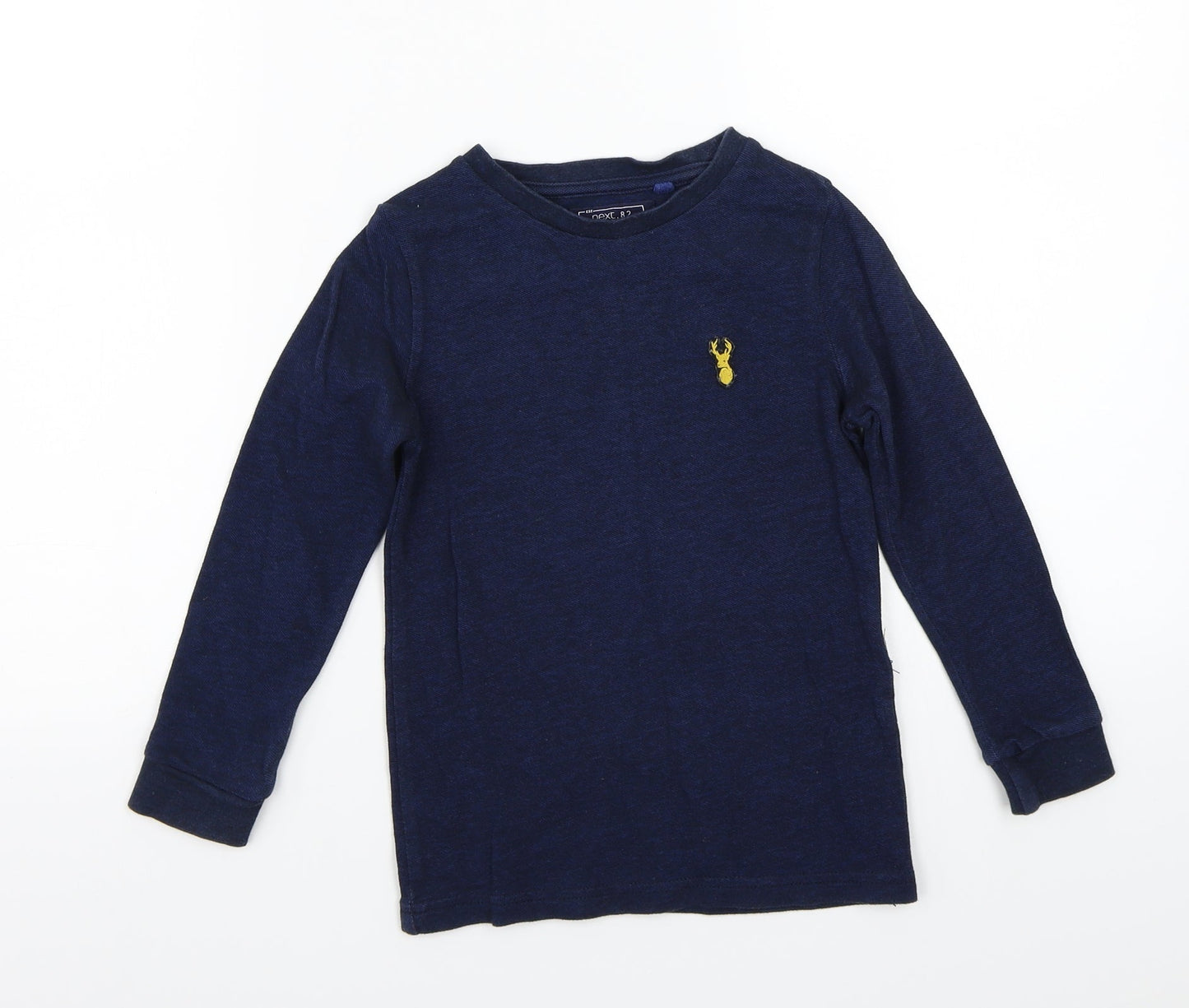 Nutmeg Boys Blue  Rayon Basic T-Shirt Size 4 Years
