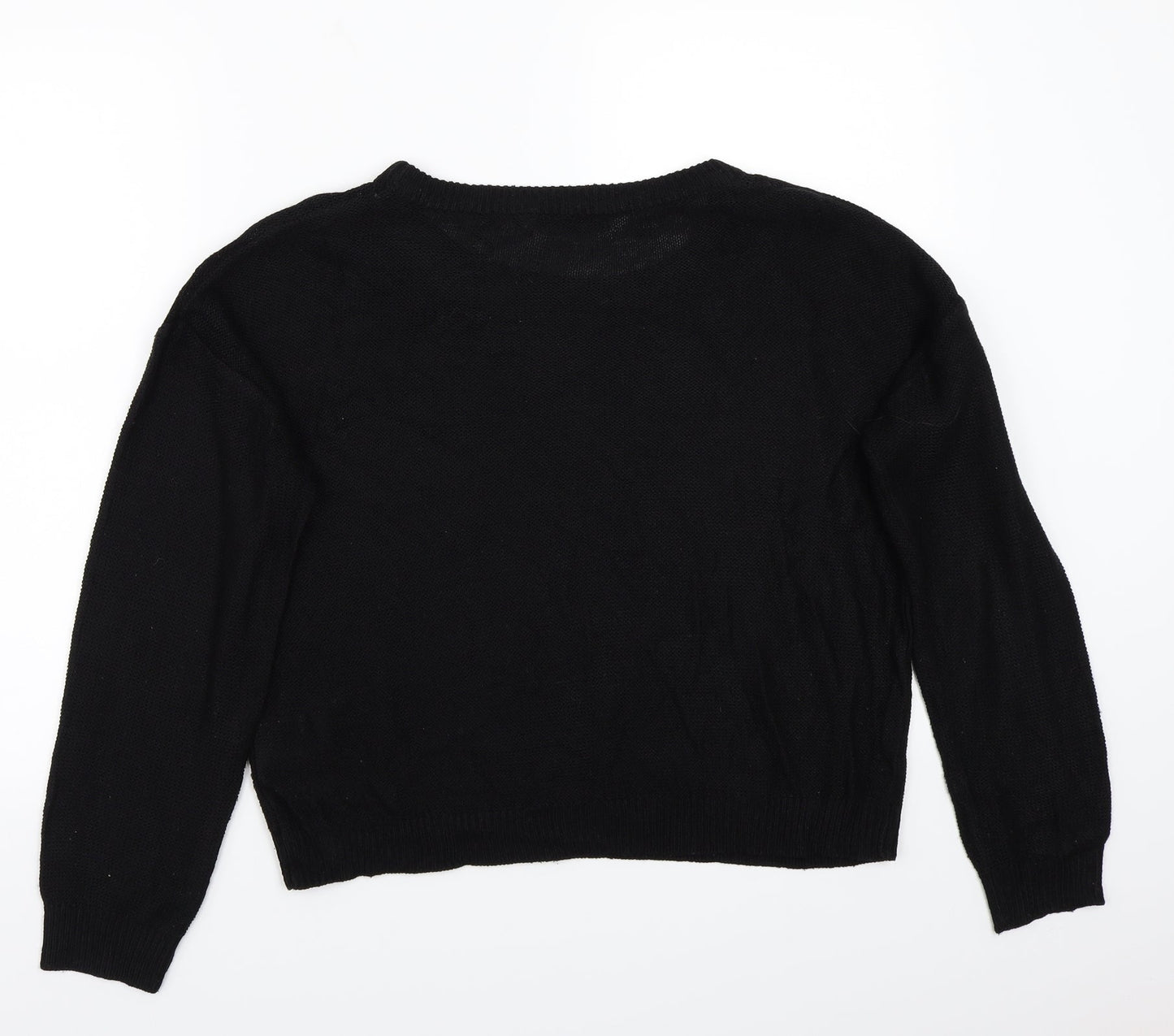 Bravesoul Womens Black   Pullover Jumper Size 12