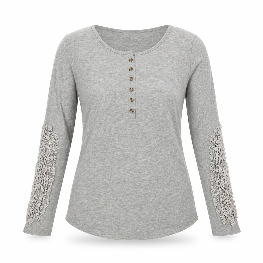 Zanzea Womens Grey   Basic T-Shirt Size S
