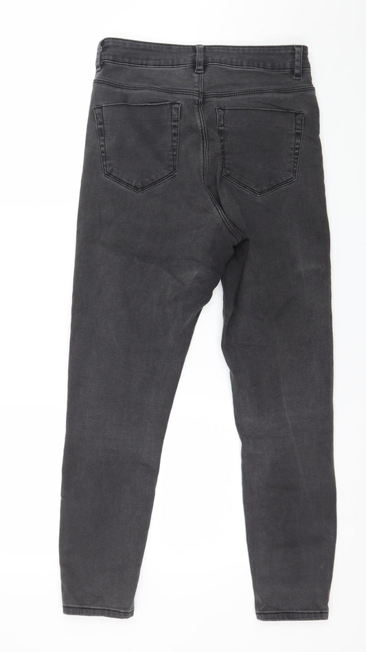 ASOS Womens Grey  Denim Skinny Jeans Size 28 in L30 in