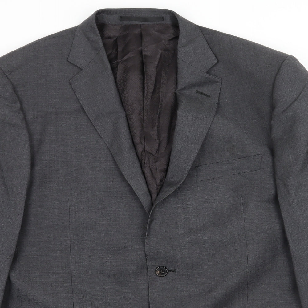 Marks and Spencer Mens Grey   Jacket Suit Jacket Size L