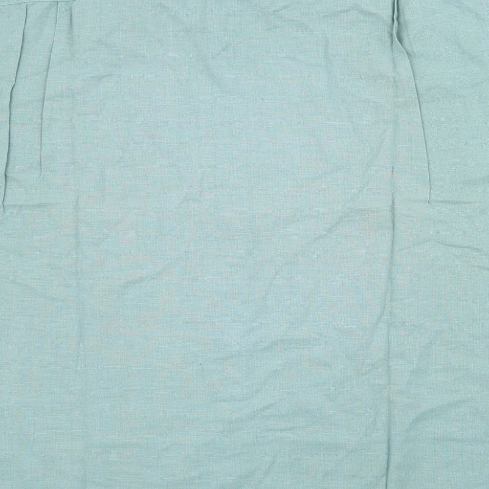 Classic Casuals Mens Green    Button-Up Size M
