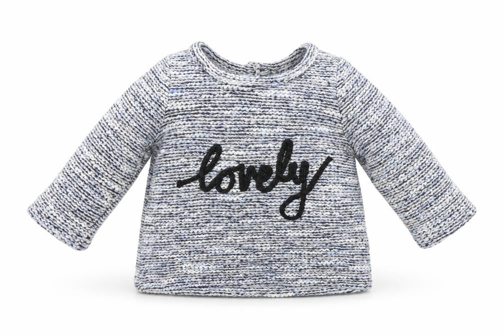 Primark Baby Blue  Knit Pullover Jumper Size 0-3 Months  - Loverly