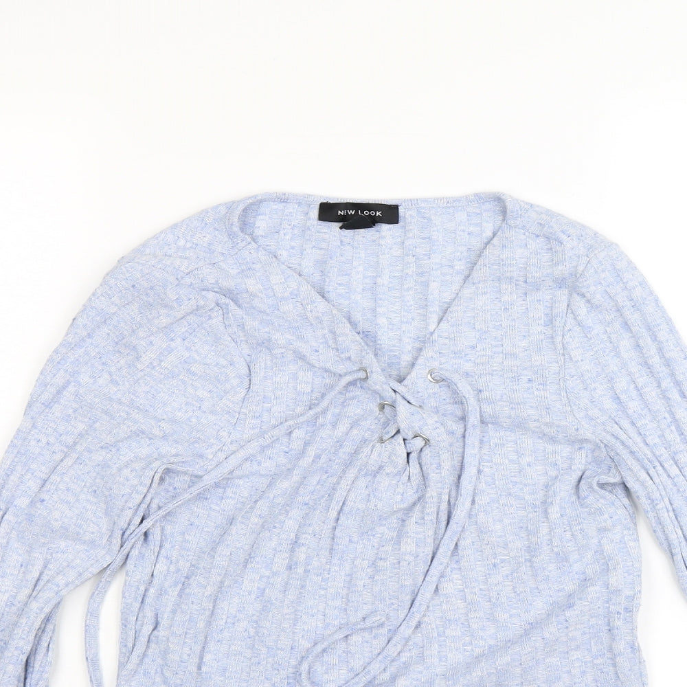 New Look Womens Blue   Pullover Jumper Size 8