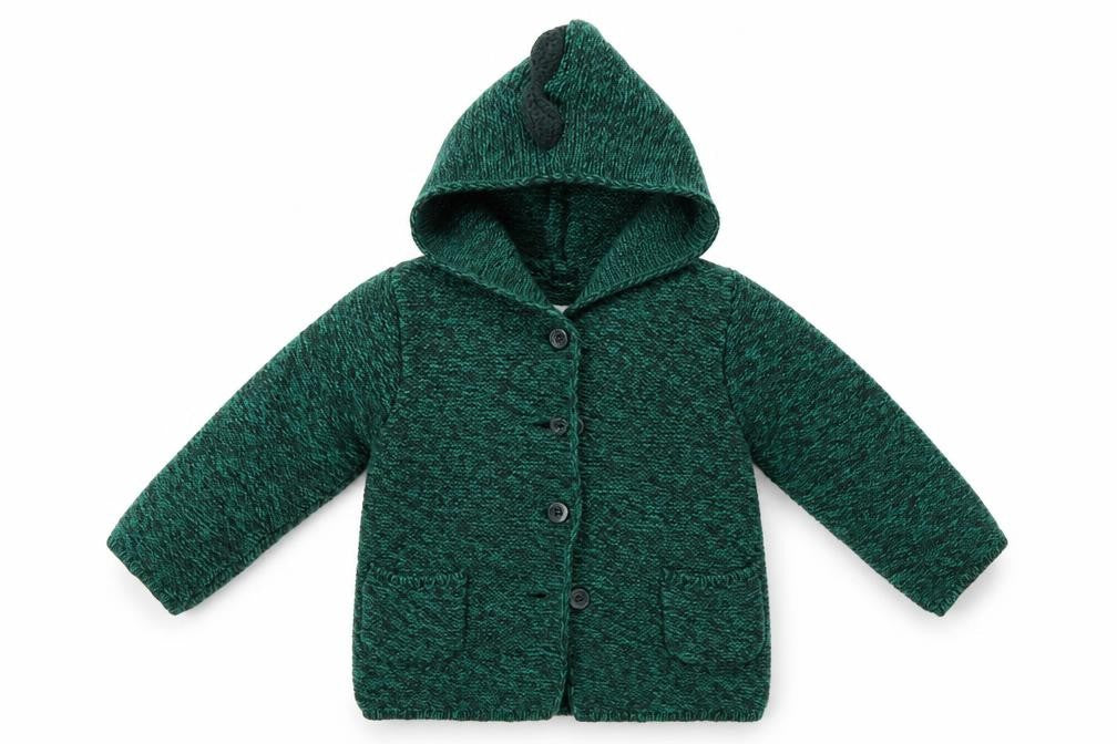 Gap Girls Green   Cardigan Hoodie Size 2 Years