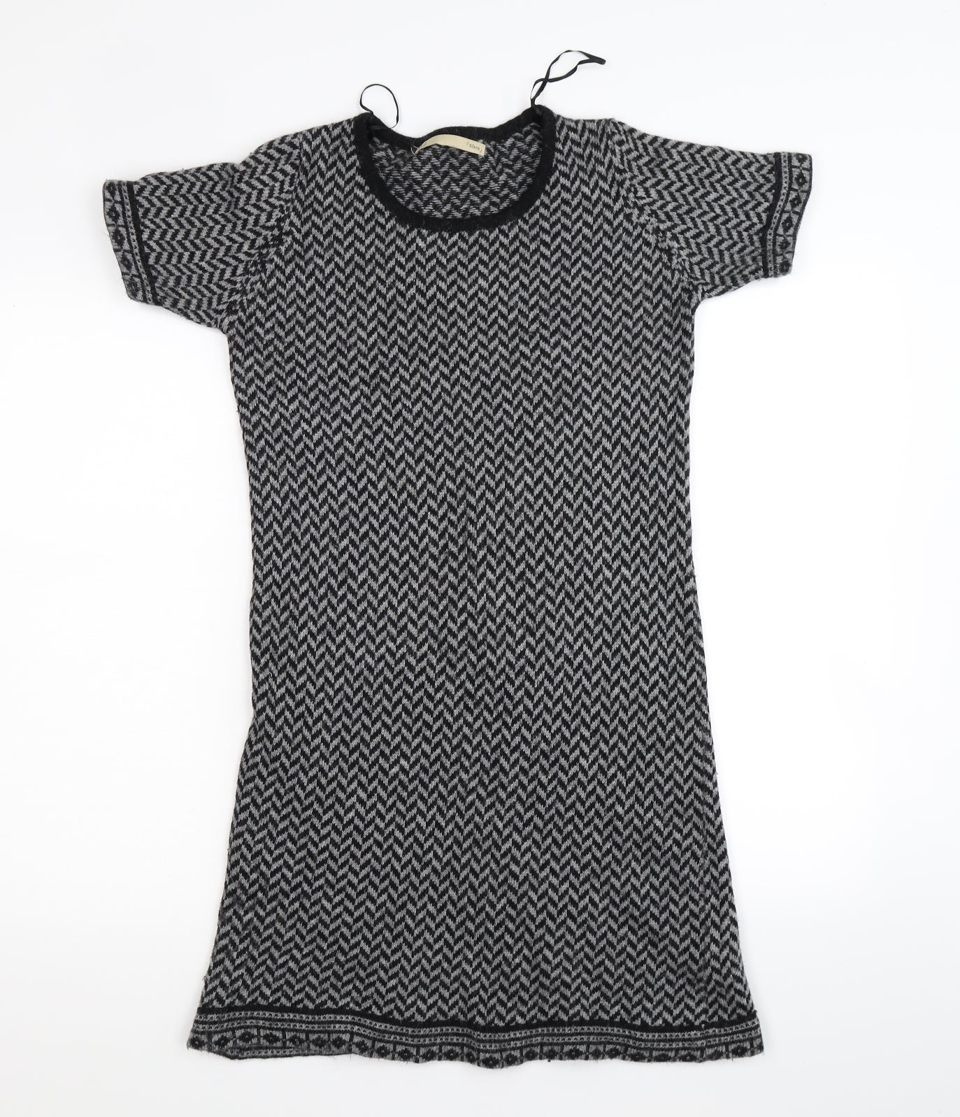 Sfera Womens Grey  Rayon Jumper Dress  Size S