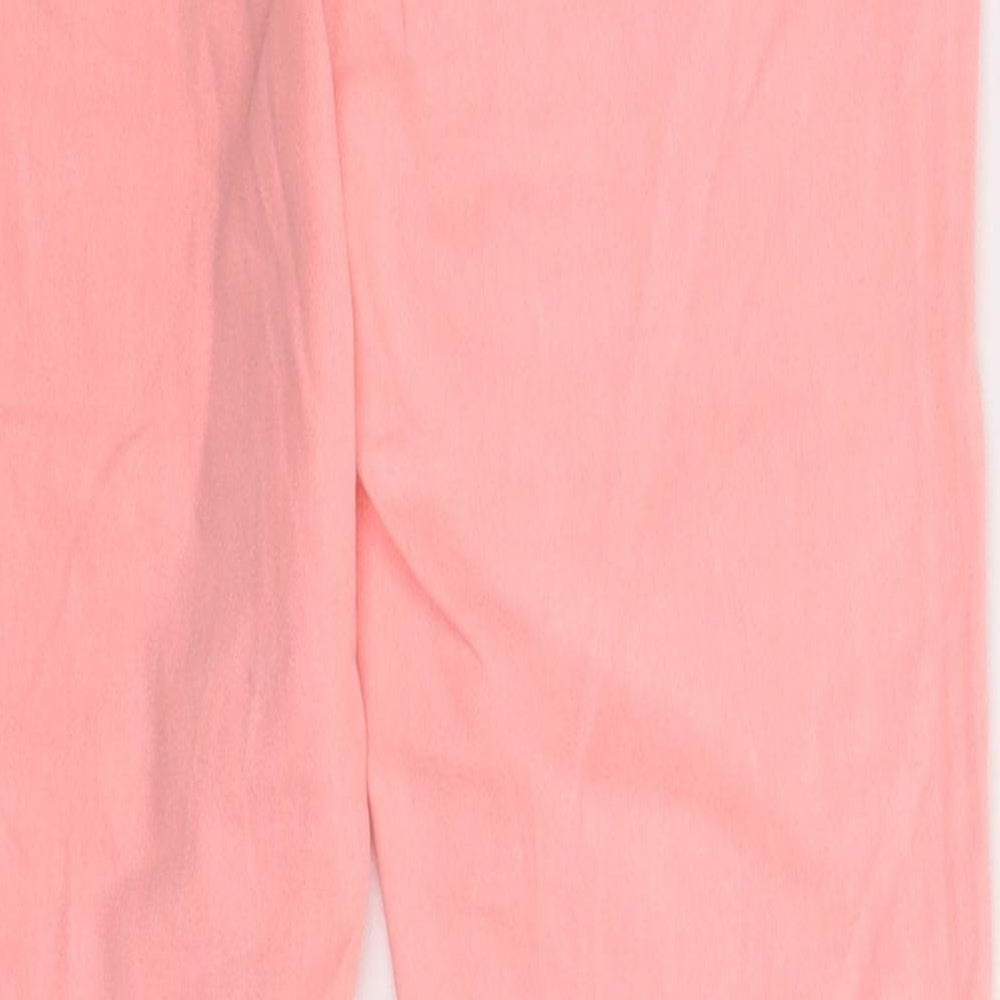 Preworn Womens Pink  Denim Skinny Jeans Size 28 in L27 in