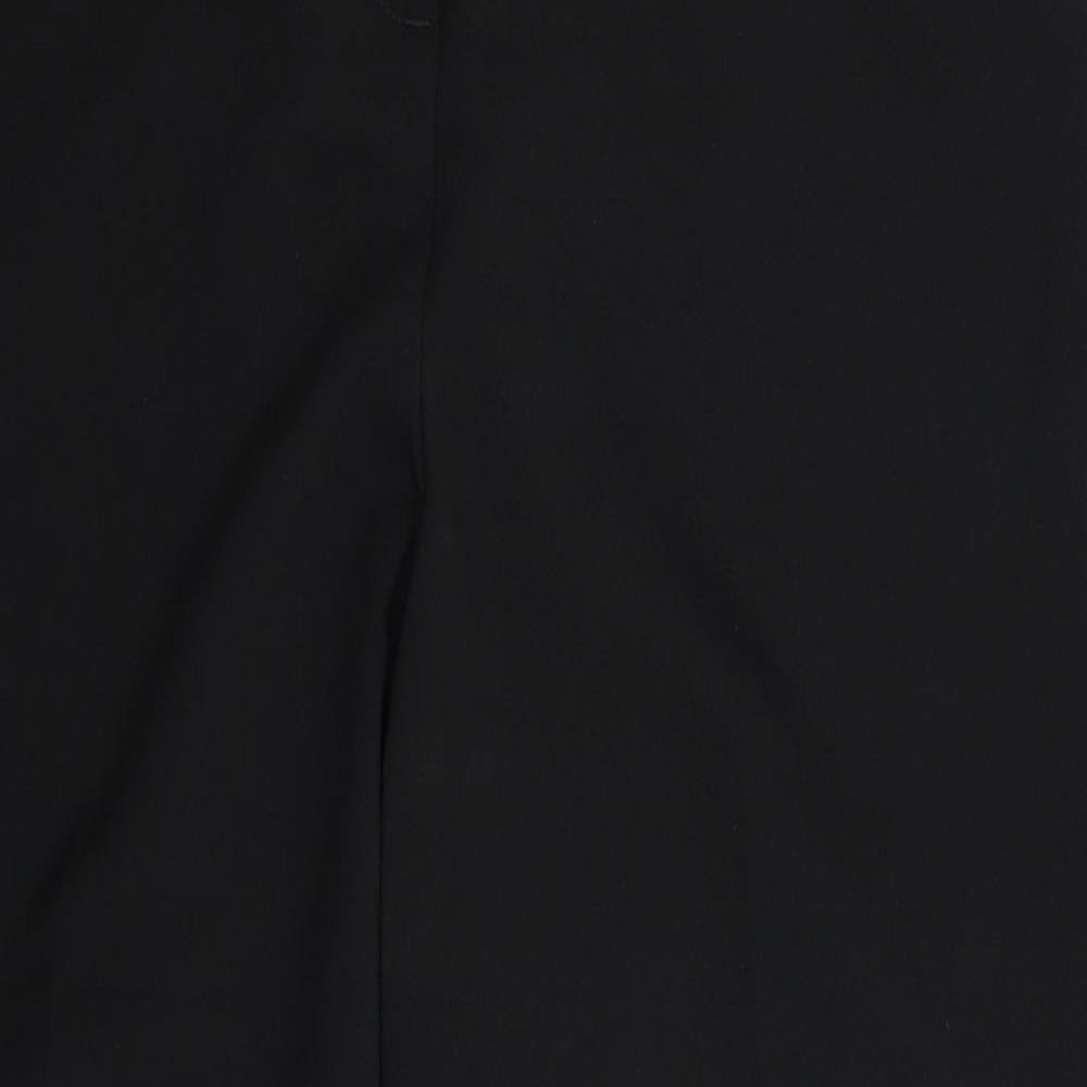 Papaya Womens Black   Dress Pants Trousers Size 12 L27 in