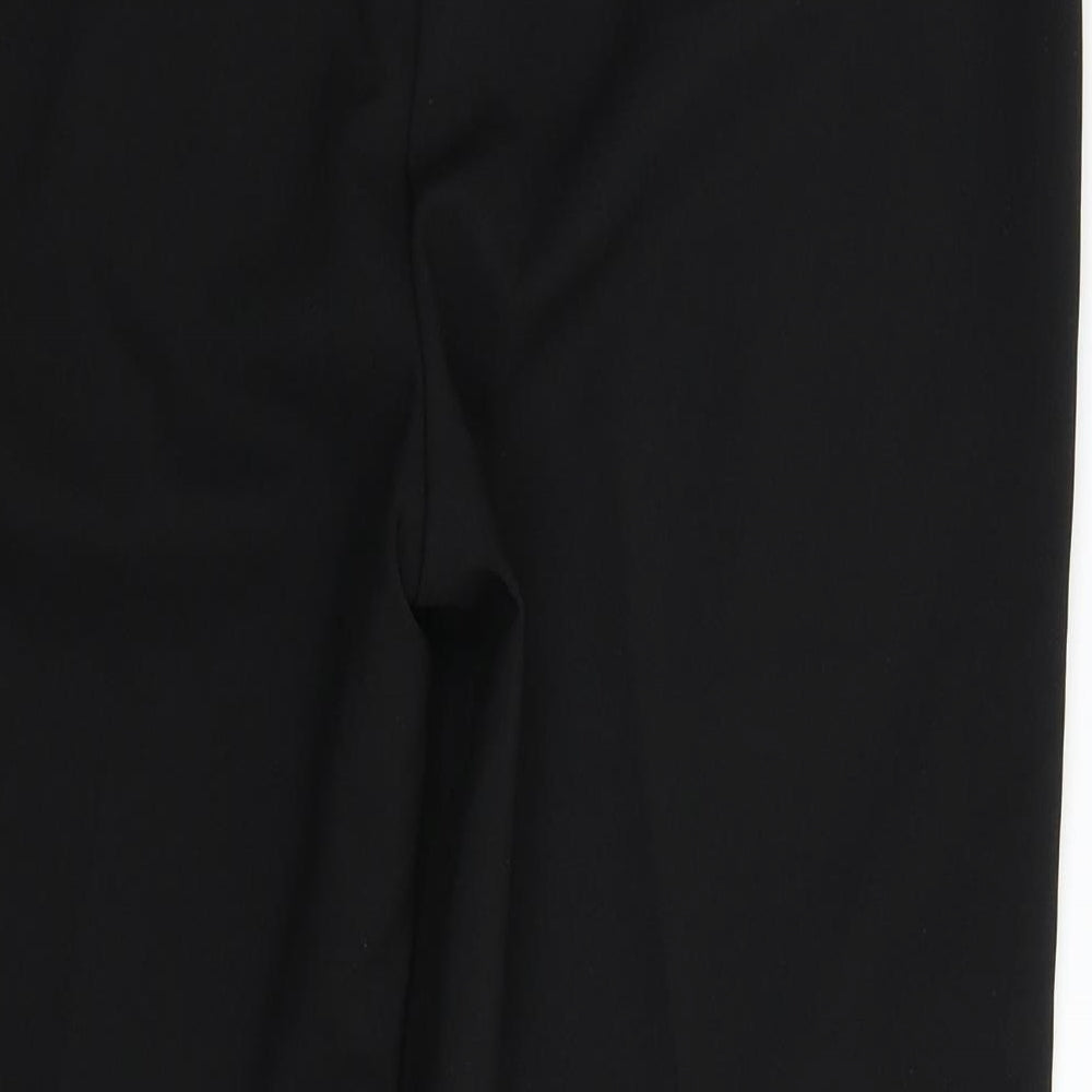 Papaya Womens Black   Dress Pants Trousers Size 12 L27 in