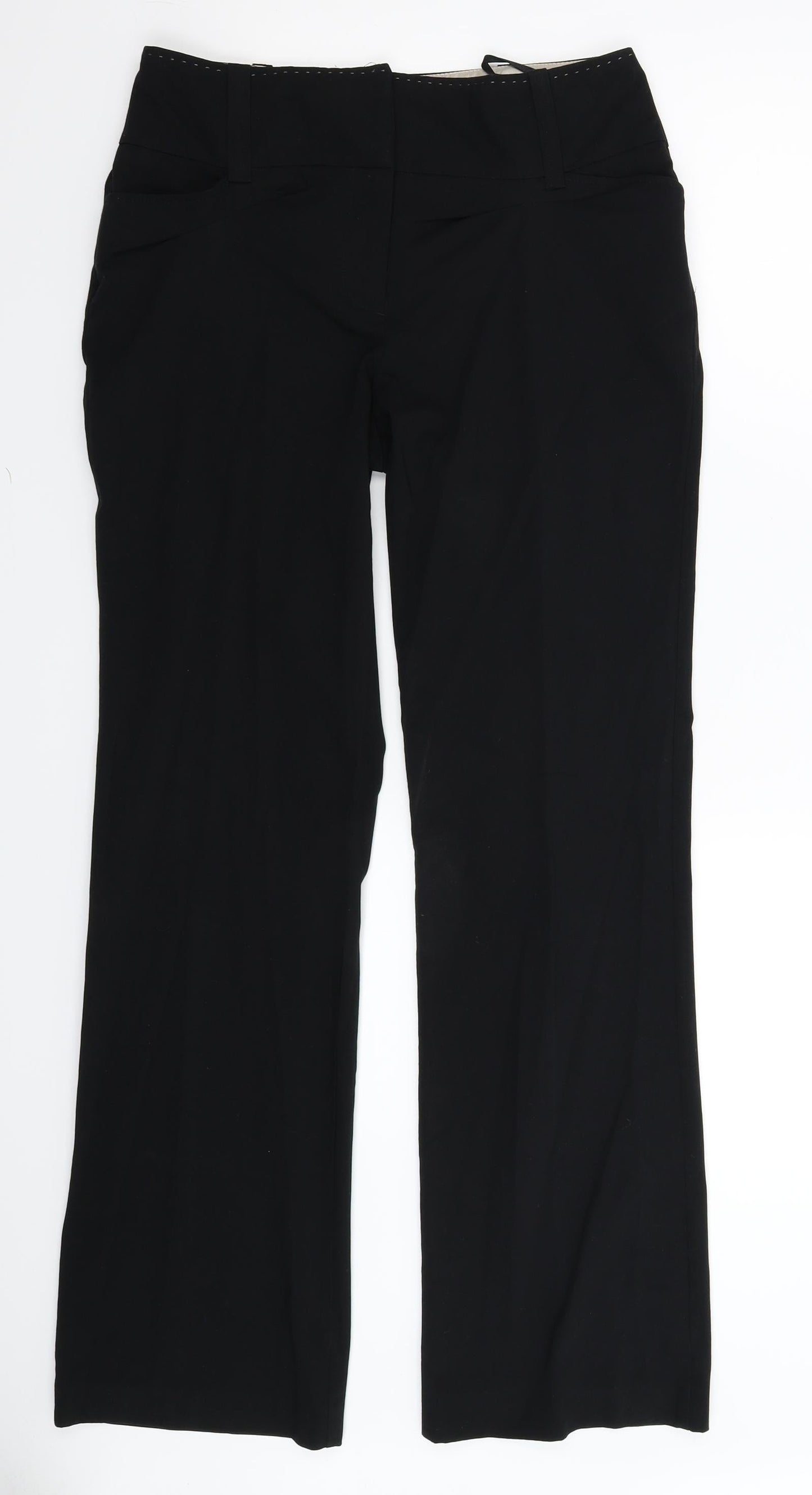NEXT Womens Black   Trousers  Size 28 in L31 in
