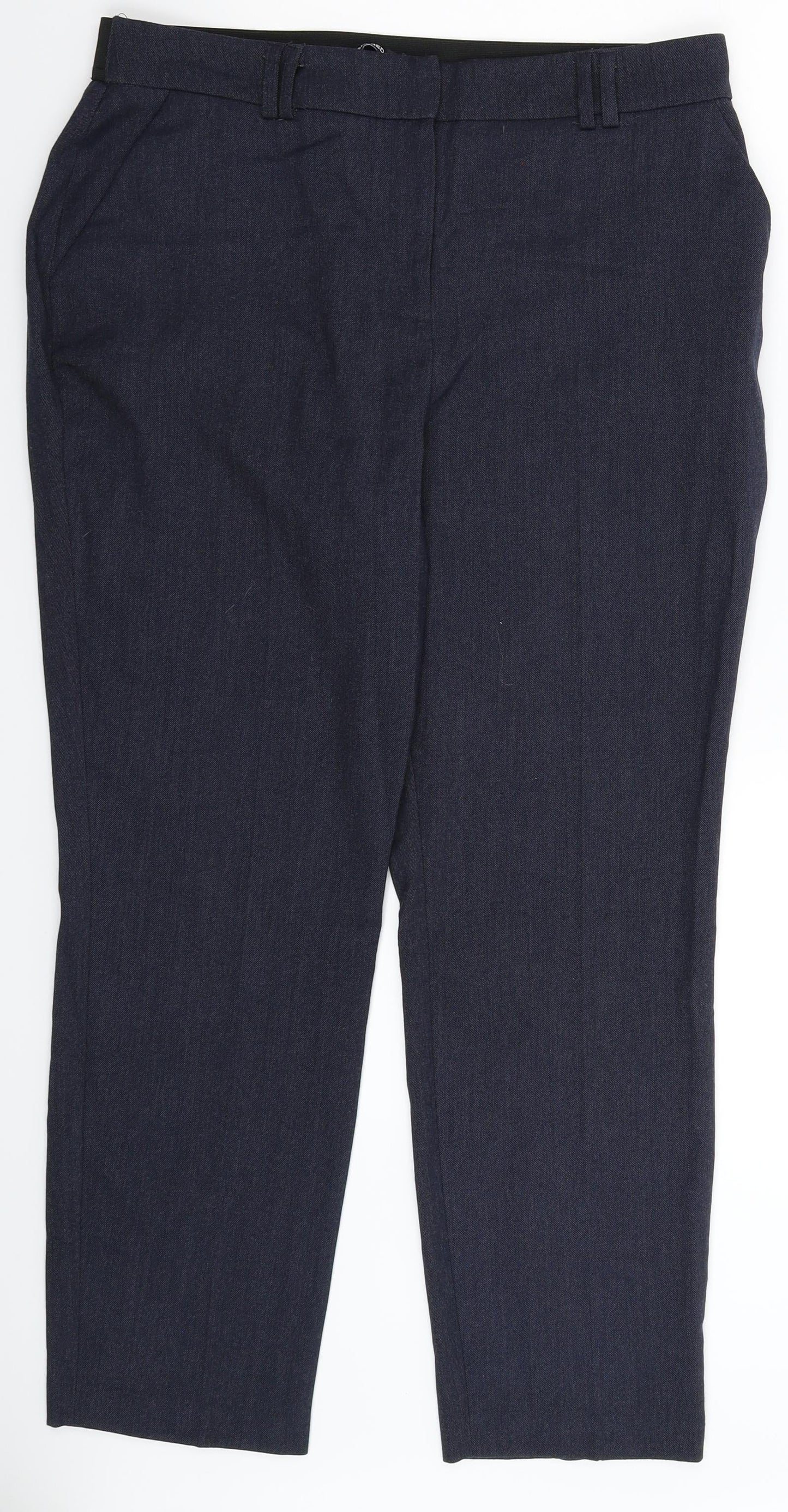 Bonmarché Womens Blue   Dress Pants Trousers Size 12 L28 in
