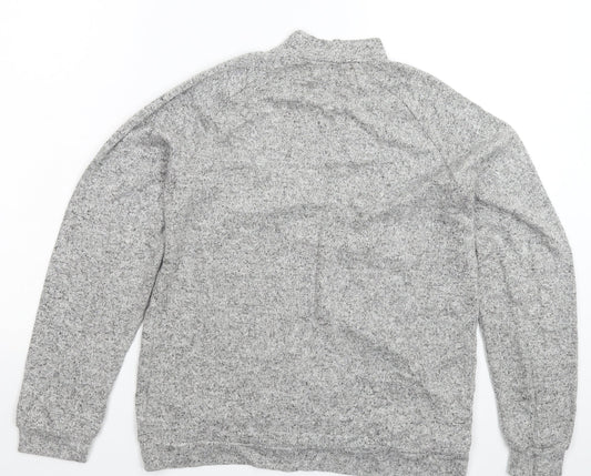 River Island Girls Grey  Knit Pullover Jumper Size 11-12 Years