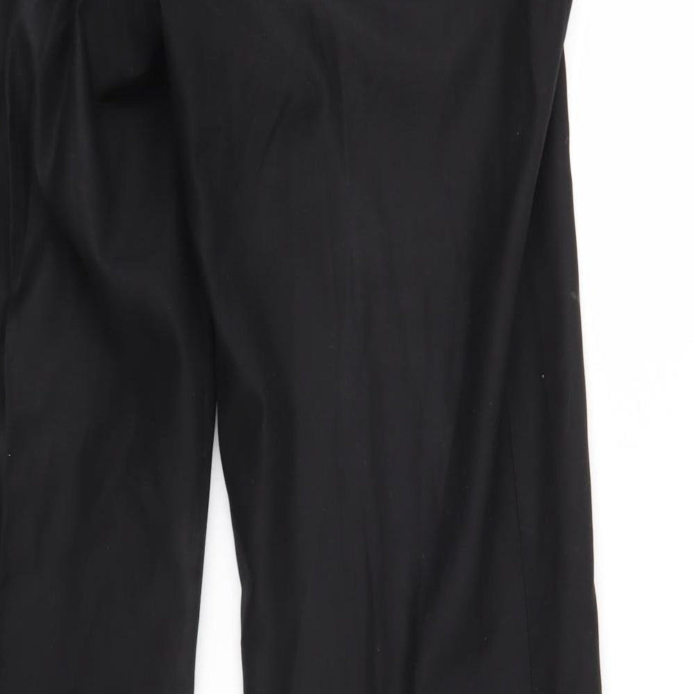 Burton Mens Black   Trousers  Size 32 L31 in