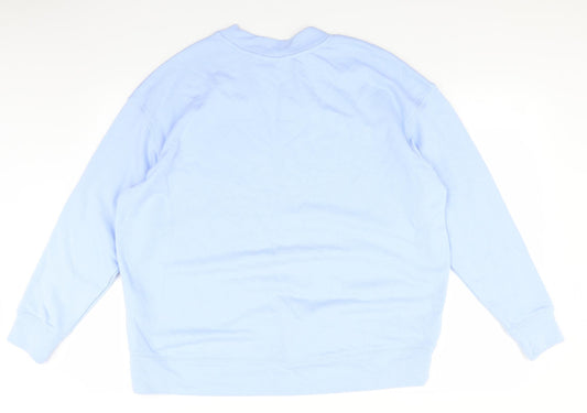 H&M Womens Blue   Pullover Jumper Size L