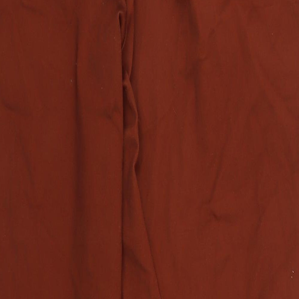 H&M Womens Brown   Chino Trousers Size 12 L26 in