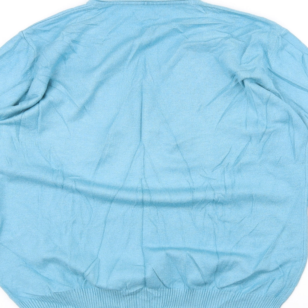 Lebek Womens Blue   Pullover Jumper Size 16