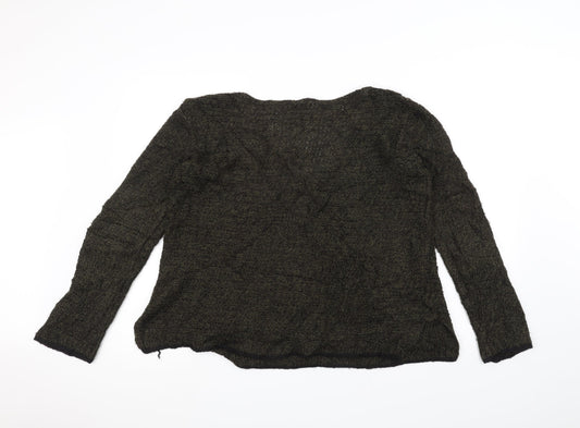 H&M Womens Black   Pullover Jumper Size M