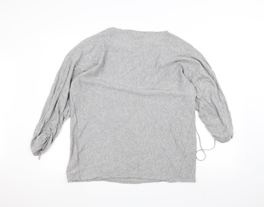 Dorothy Perkins Womens Grey   Pullover Jumper Size 16