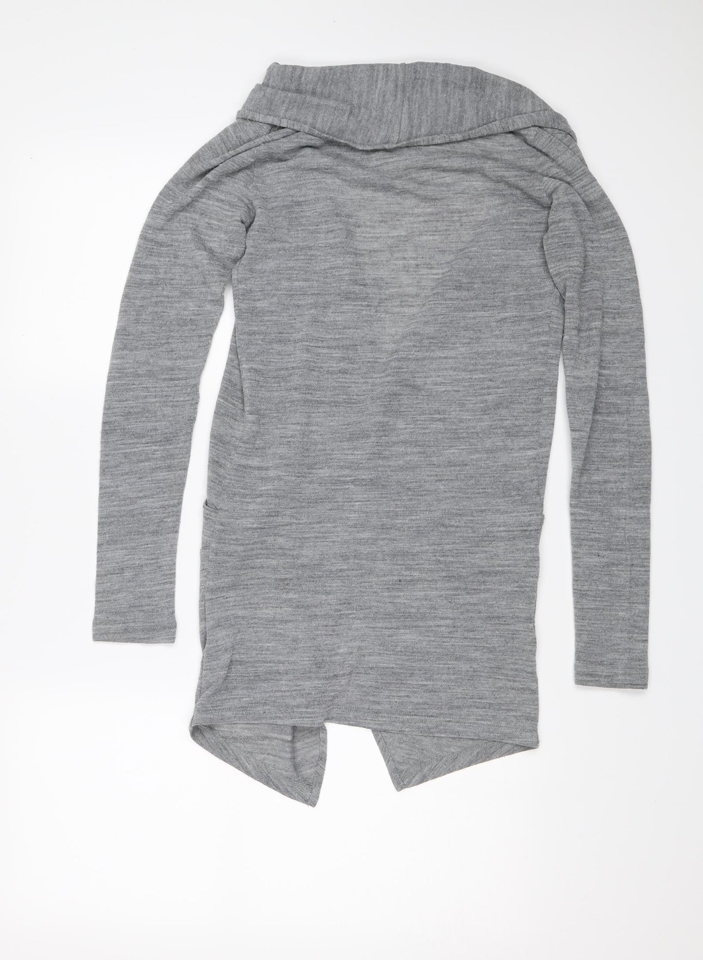 Vera Moda Womens Grey   Wrap Jumper Size S