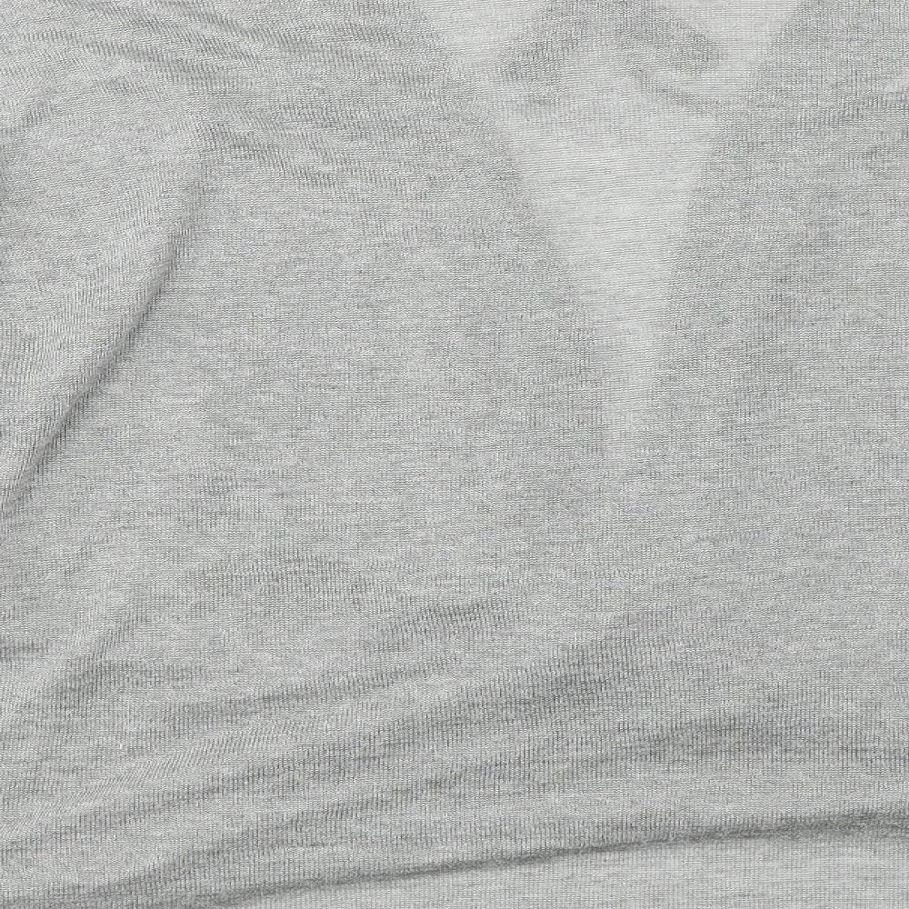 Debenhams Womens Grey   Jersey Blouse Size 16