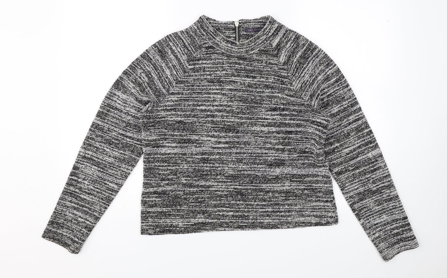 M&S Womens Grey   Pullover Jumper Size 12