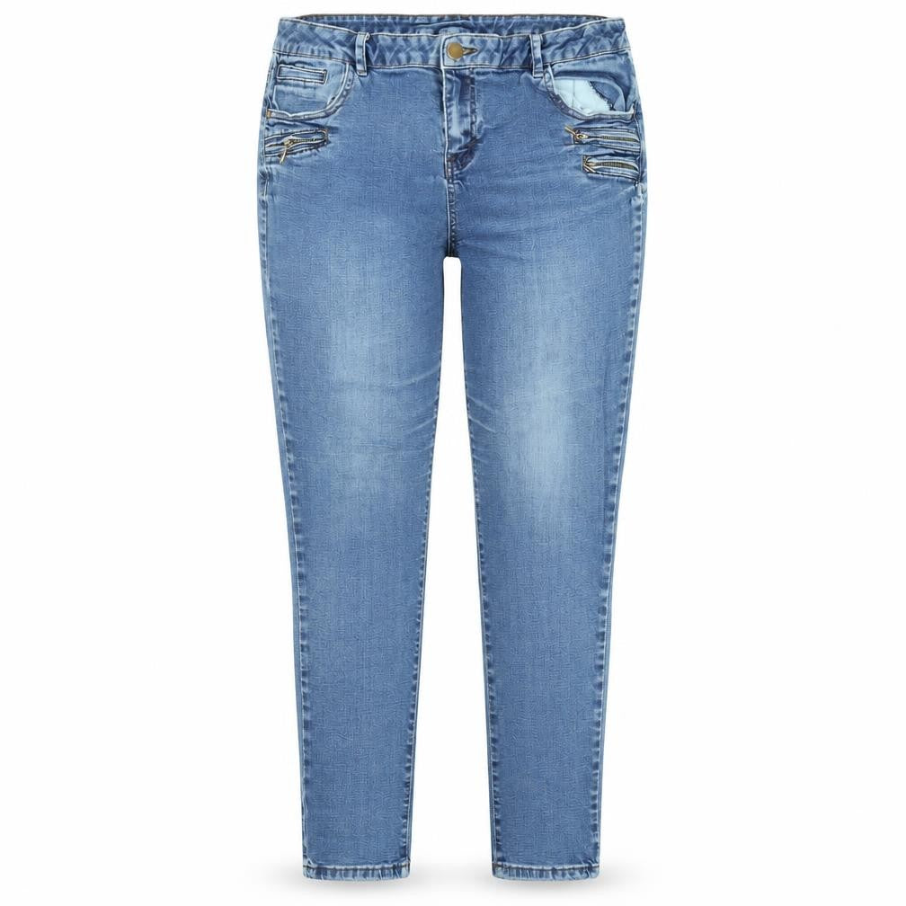 Womens Blue   Skinny Jeans Size 34 in L28 in