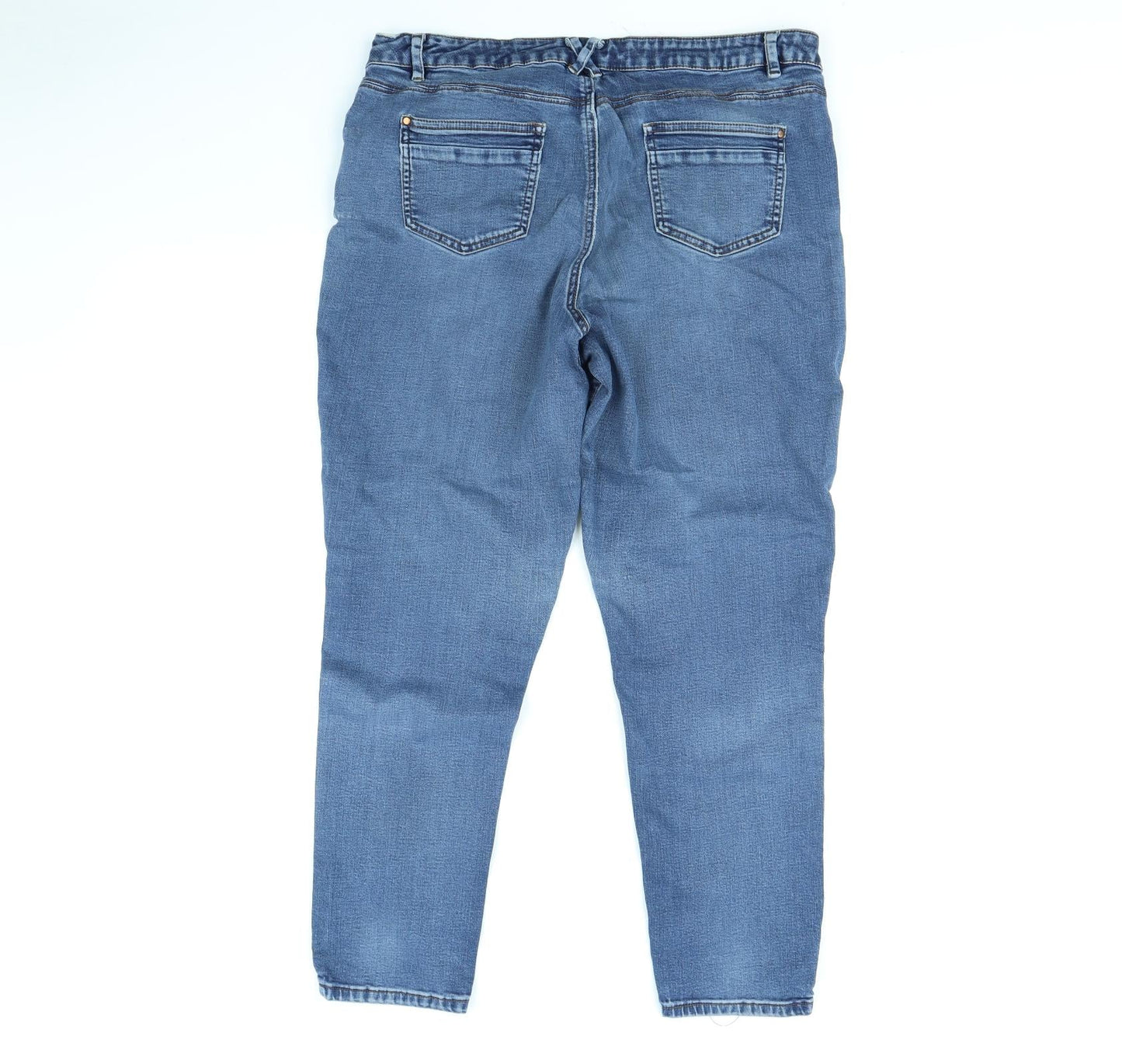 Preworn Womens Blue   Skinny Jeans Size 34 in L28 in
