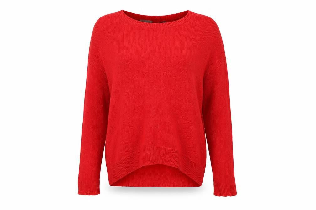 VERO MODA Womens Red   Pullover Jumper Size S