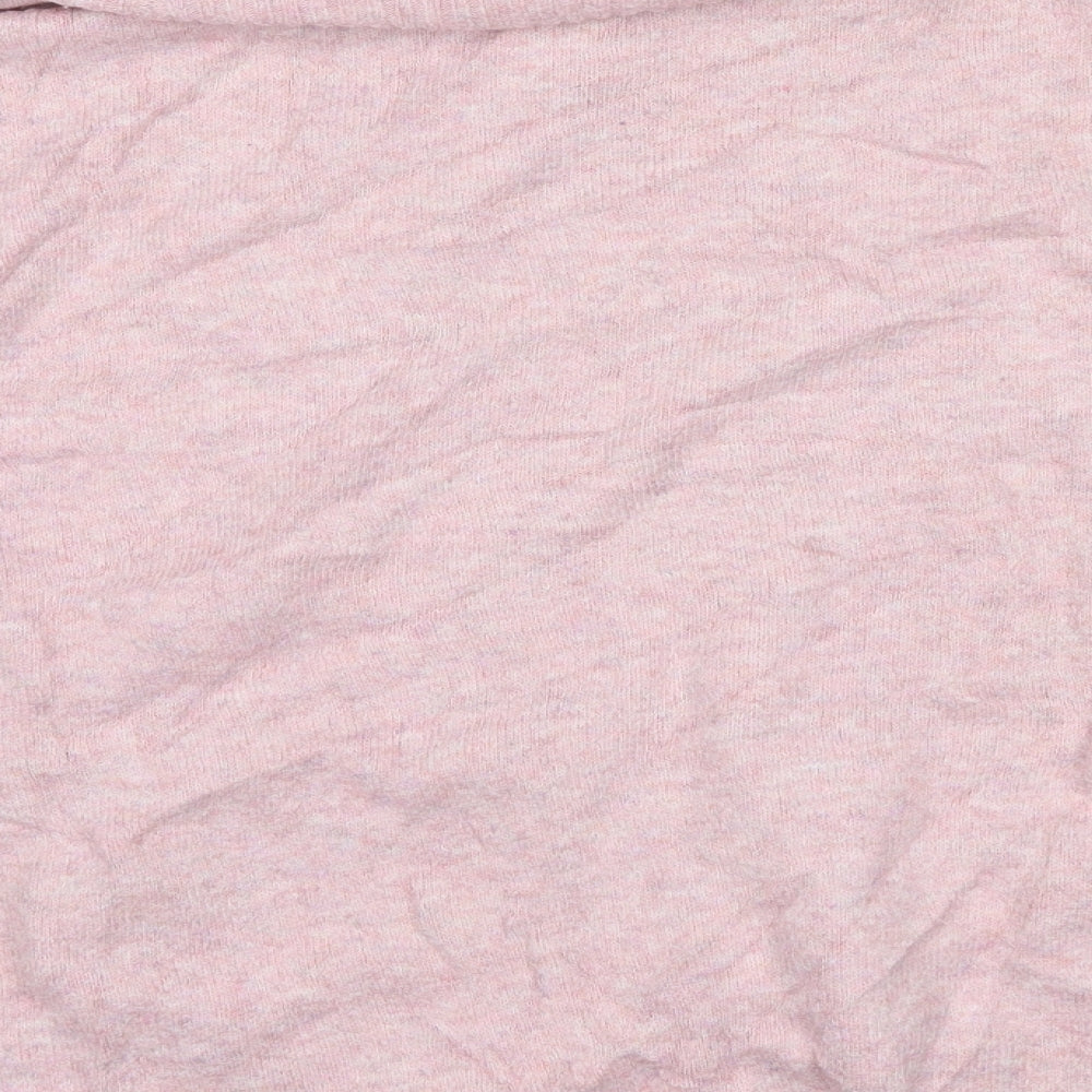 Miss Selfridge Womens Pink  Knit Pullover Jumper Size 10