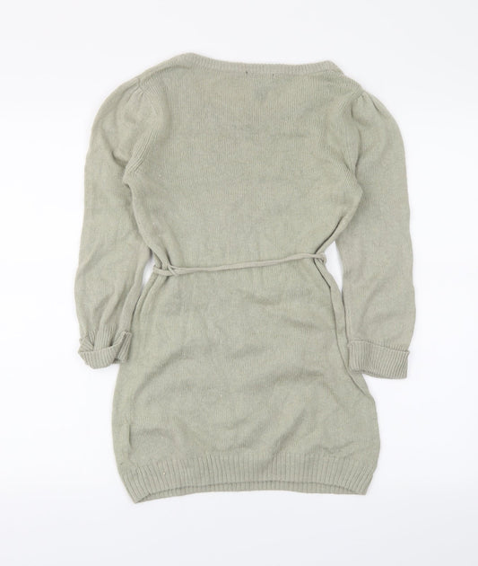 H&M Womens Green   Pullover Jumper Size S