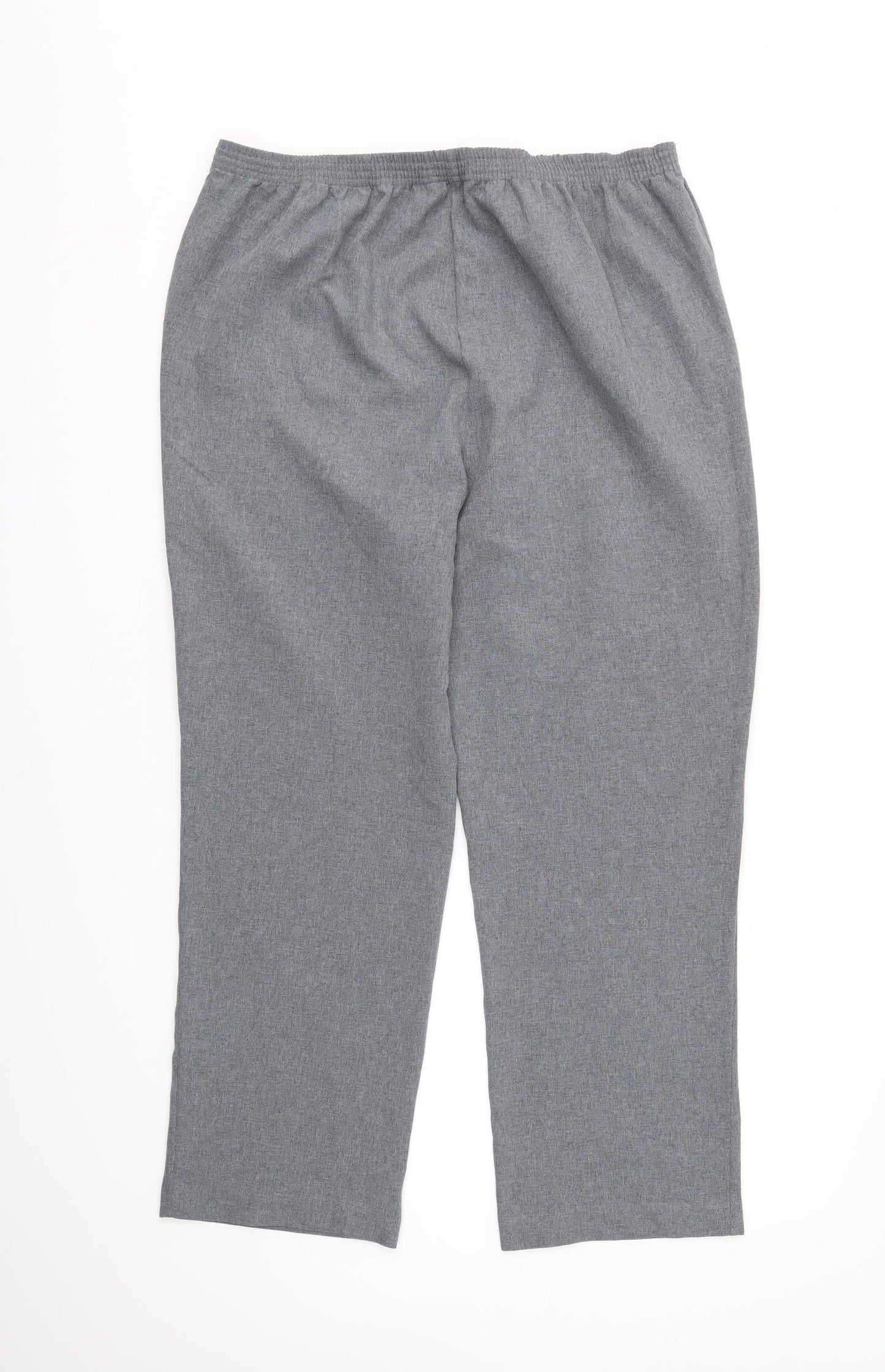 Bonmarché Womens Grey   Trousers  Size 16 L26 in