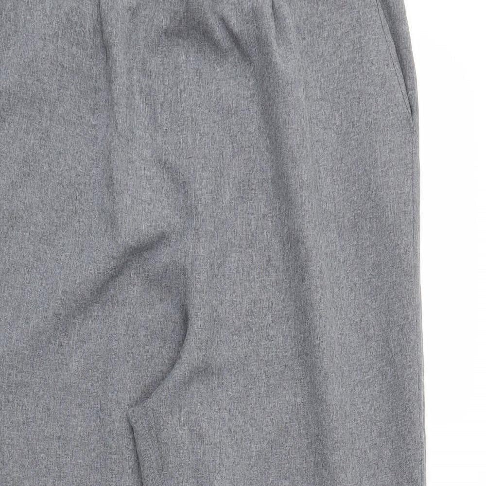 Bonmarché Womens Grey   Trousers  Size 16 L26 in