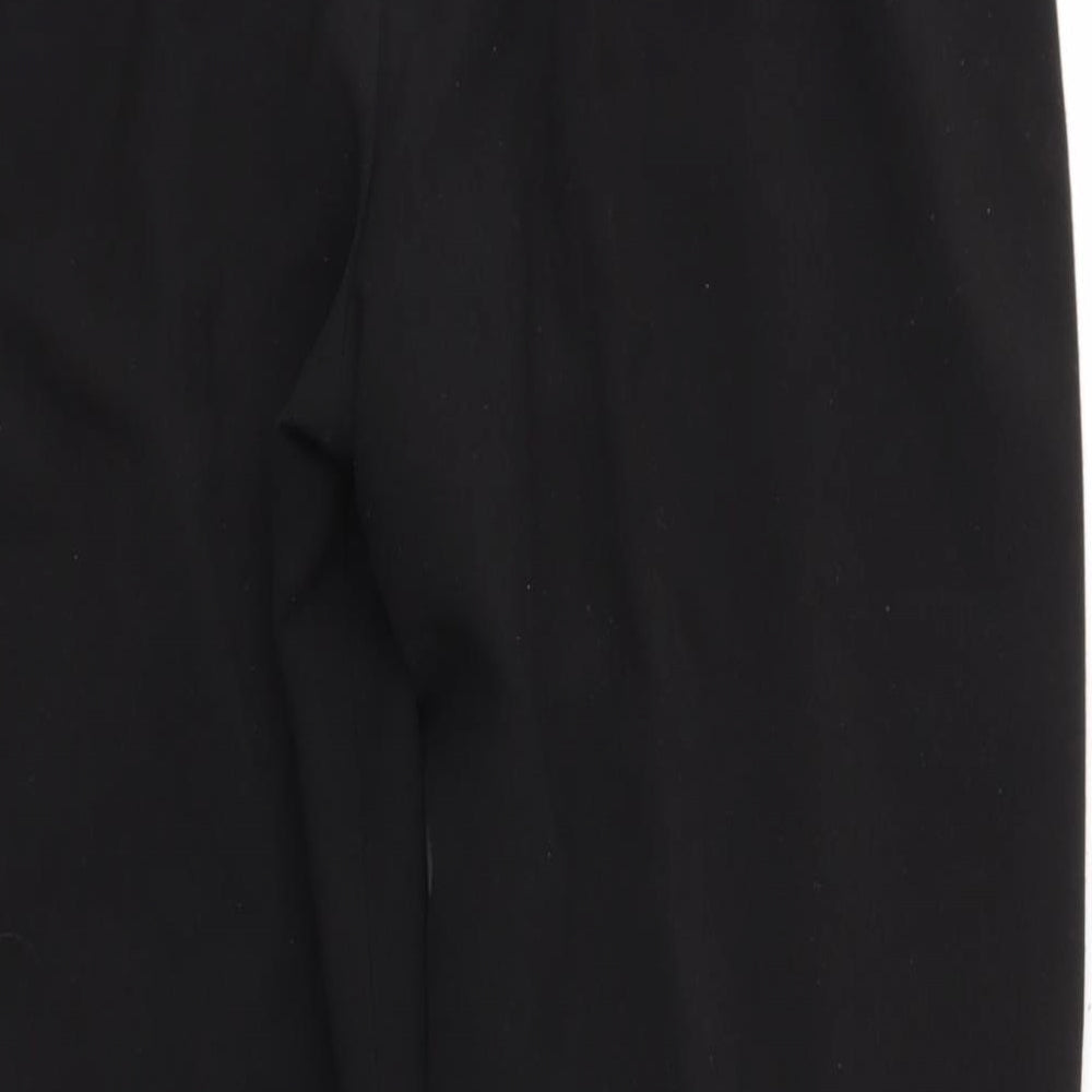BASSINI Womens Black   Trousers  Size 14 L26 in