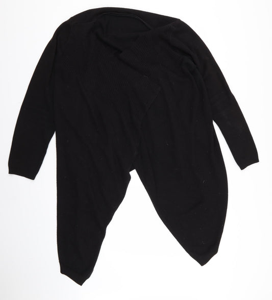 Preworn Womens Black   Cardigan Jumper Size 16