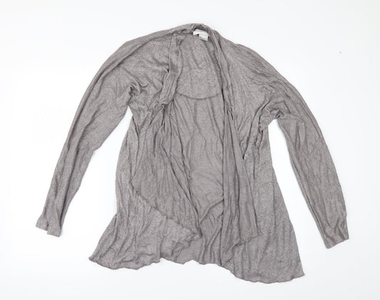 NEW YORK ITIMATES Womens Grey   Cardigan Jumper Size M