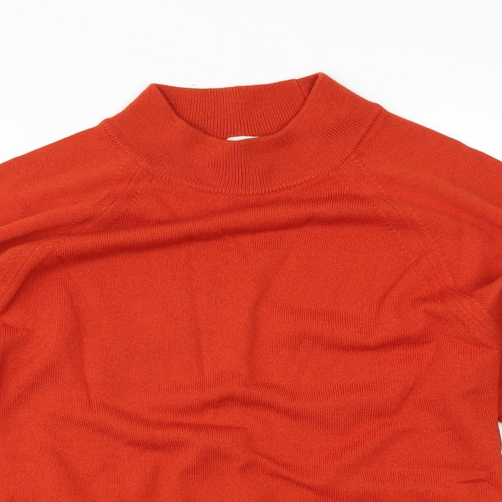 Preworn Womens Orange   Pullover Jumper Size S