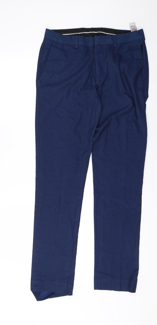 Topman Mens Blue   Trousers  Size 30 in L31 in