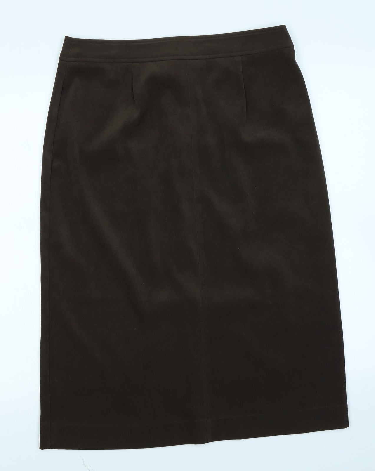 Essentials Womens Green   Straight & Pencil Skirt Size 32 in