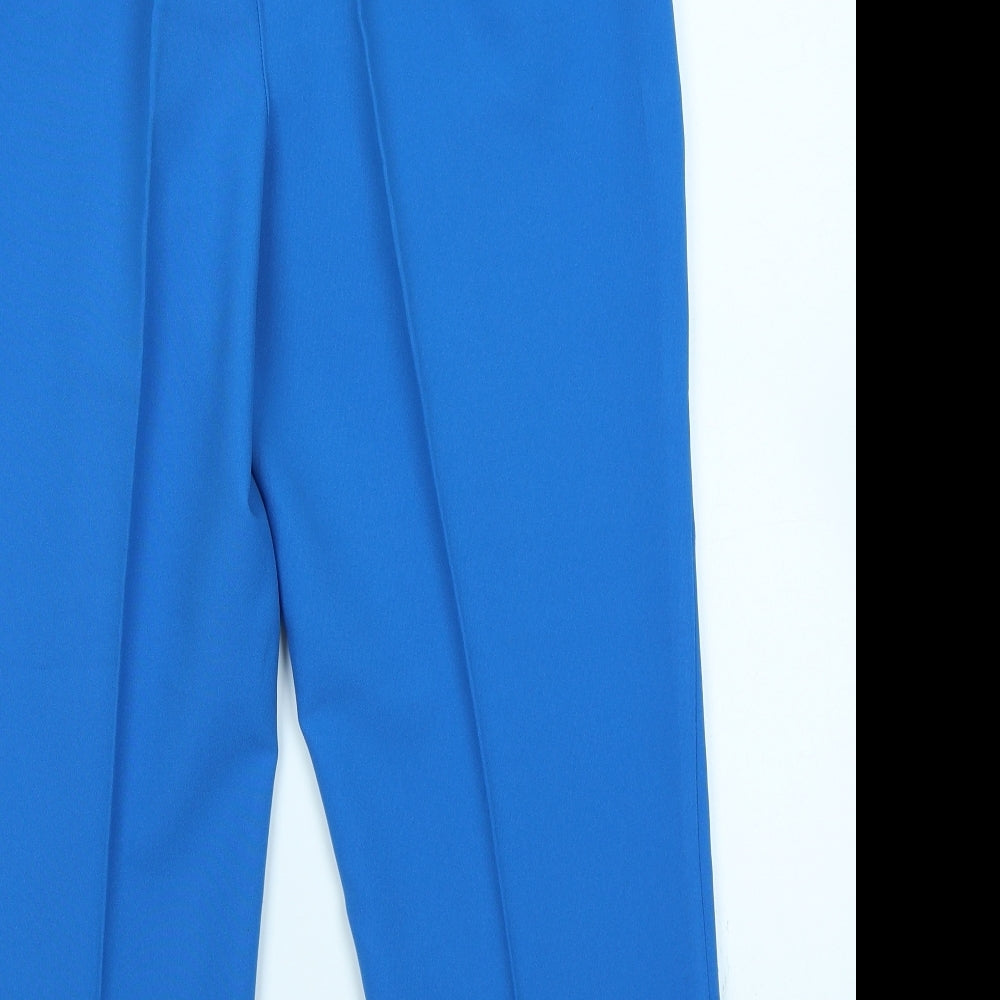 AMARANTO Womens Blue   Trousers  Size 14 L22 in